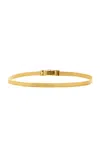 Her Story Women's Olden 14k Yellow Gold Three-line Choker In Gold