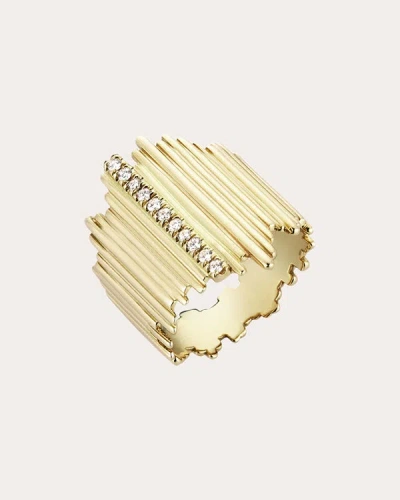 Her Story Women's Stalactite Ring In Gold