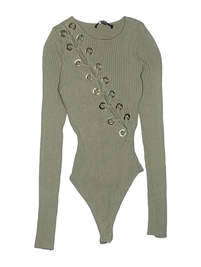 Pre-owned Hera Collection Bodysuit In Green