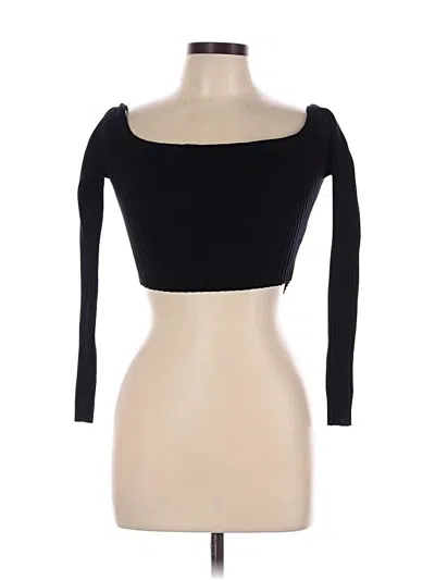 Pre-owned Hera Collection Cardigan Sweater In Black