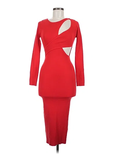 Pre-owned Hera Collection Cocktail Dress In Red