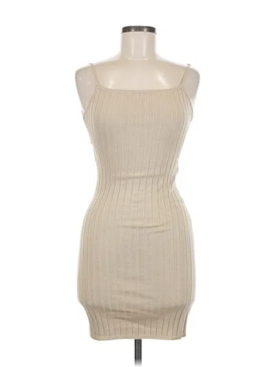 Pre-owned Hera Collection Cocktail Dress In Tan