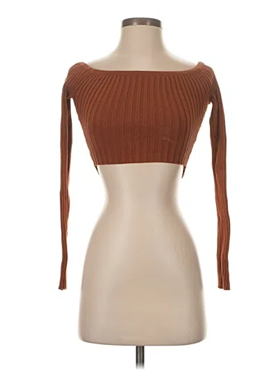 Pre-owned Hera Collection Pullover Sweater In Brown