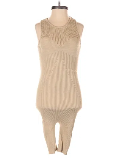 Pre-owned Hera Collection Romper In Tan