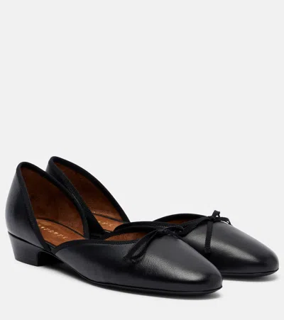 Herbert Levine 24/7 Leather Ballet Flats In Multi
