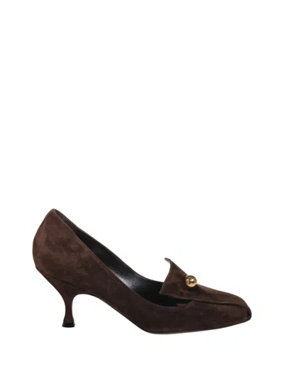 Herbert Levine Aperitif Suede Pumps In Multi