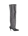 Herbert Levine Black Drawing A Blank 85 Boots In Black