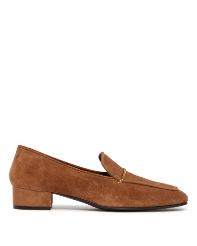 Herbert Levine Brown Suede Loafers
