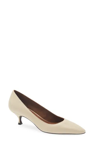 Herbert Levine Pump Du Jour Kitten Heel Pump In Neutral