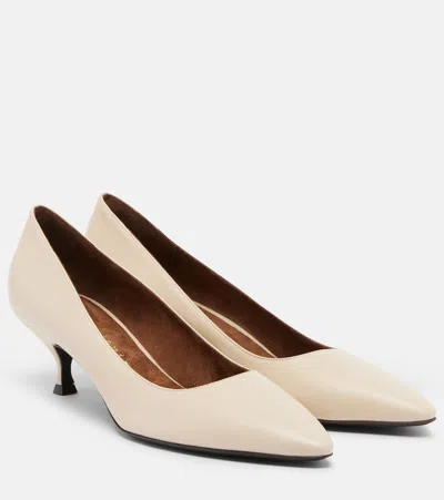 Herbert Levine Pump Du Jour 50 Leather Pumps In Neutral