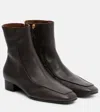 Herbert Levine Shadow Ban 30 Leather Ankle Boots In Multi