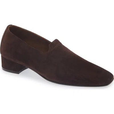 Herbert Levine Soft Touch Leather Loafer In Brown