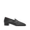 Herbert Levine Soft Touch Square-toe Pumps In Black