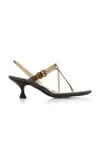 Herbert Levine Starry-eyed Jelly Sandals In Gray