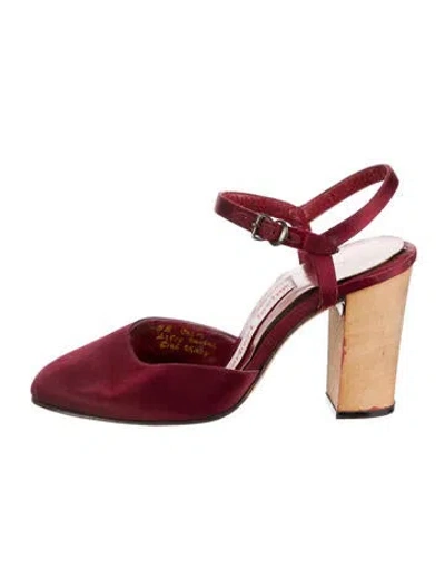 Pre-owned Herbert Levine Vintage 1960's Pumps In Neutral