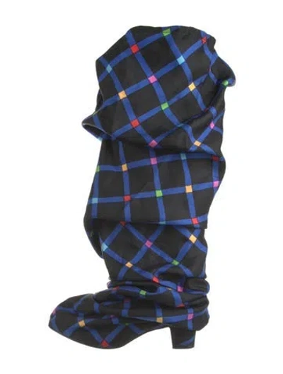 Pre-owned Herbert Levine Vintage 1968 Slouch Boots In Blue