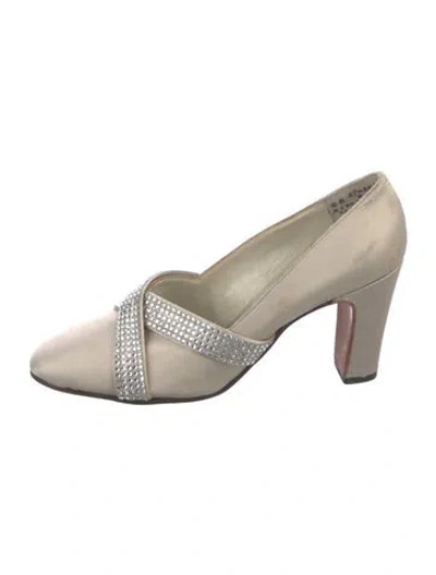 Pre-owned Herbert Levine Vintage 1970's Pumps In Gray