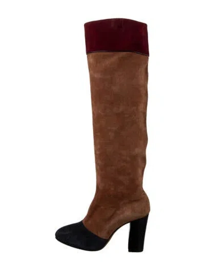 Pre-owned Herbert Levine Vintage Late 1950's - Early 1960's Boots In Brown