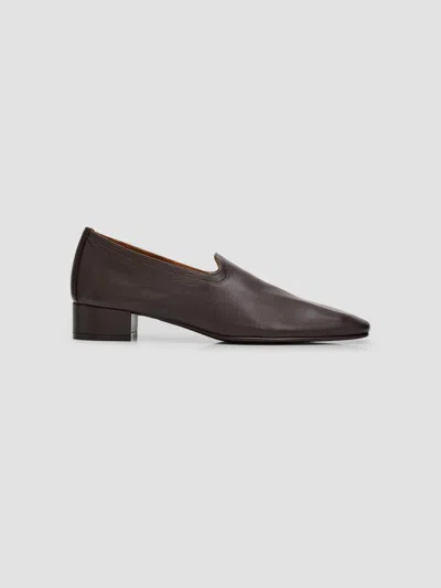 Herbert Levine Women's Soft Touch 30mm Leather Loafers In Soft Dark Brown