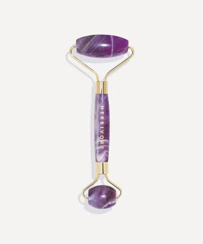 Herbivore Amethyst Facial Roller In White