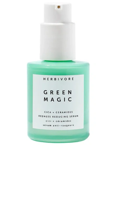 Herbivore Botanicals Green Magic Cica + Ceramides Redness Reducing Serum In Beauty: Na