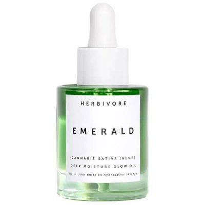 Herbivore Botanicals Herbivore Emerald Hemp Seed Deep Moisture Glow Oil 30ml In White