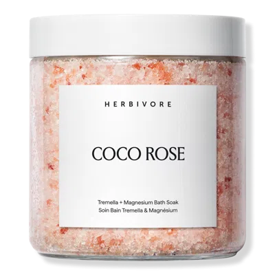 Herbivore Coco Rose Tremella + Magnesium Bath Soak In Multi
