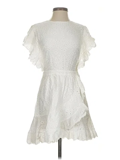 Pre-owned Here Comes The Sun Cocktail Dress In White