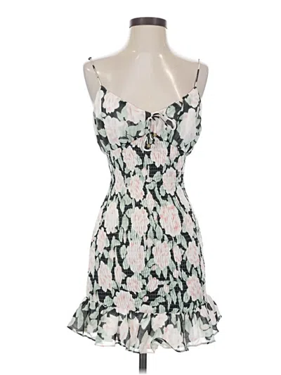 Pre-owned Here Comes The Sun Cocktail Dress In White