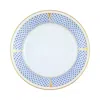 Herend Art Deco Blue Dinner Plate In Blue