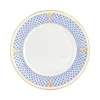 Herend Art Deco Blue Salad Plate In Blue