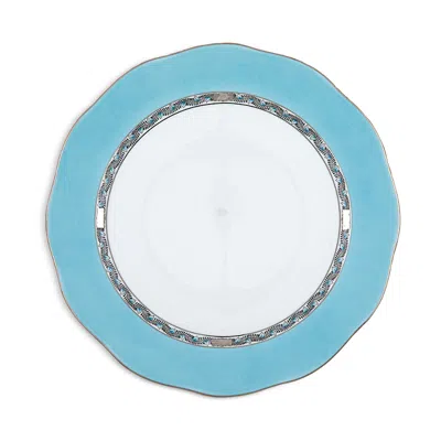Herend Charger Plate In Turquoise
