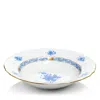 Herend Chinese Bouquet Rim Soup Bowl In Blue