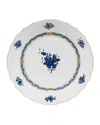 Herend Chinese Bouquet Black Sapphire Dinner Plate In Blk Saphir