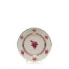 Herend Chinese Bouquet Bread & Butter Plate In Pink/k Gold Trim