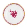 Herend Chinese Bouquet Canton Saucer In Raspberry