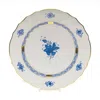 Herend Chinese Bouquet Dinner Plate In Blue