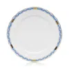 Herend Chinese Bouquet Dinner Plate, Garland Blue In Blue