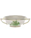 Herend Chinese Bouquet Green Cream Soup Cup