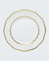Herend Connect The Dots Dessert Plate In White/gold