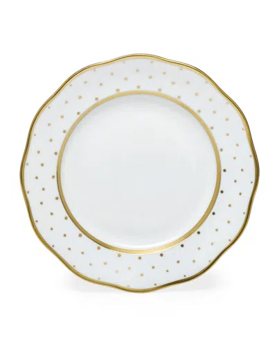 Herend Connect The Dots Dessert Plate In White
