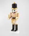 Herend Drummer Nutcracker Figurine In Butterscotch