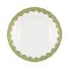 Herend Fish Scale Evergreen Dessert Plate In Evergreen