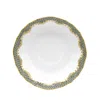 Herend Gray Fishscale Canton Saucer In Gray