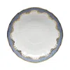Herend Fishscale Canton Saucer In Light Blue