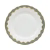 Herend Fishscale Service Plate In Gray