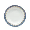 Herend Fishscale Salad Plate In Blue
