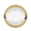 Herend Fishscale Salad Plate In Gold
