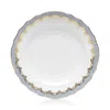 Herend Fishscale Salad Plate In Light Blue