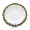 Herend Fishscale Service Plate In Gray